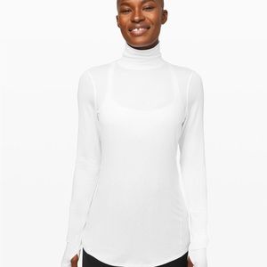 Lululemon white turtleneck size 4 / small